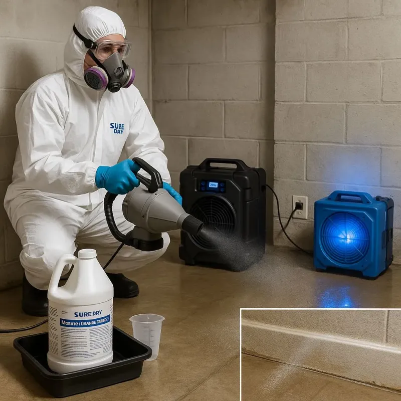 Sanitization and Odor Removal process in Neillsville, WI